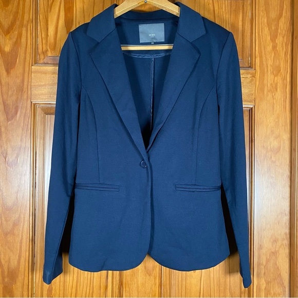 ICHI IHKATE Blazer in Navy Blue - Picture 5 of 12